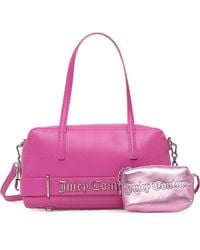 Juicy Couture - Logo-Plaque Shoulder Bag - Lyst