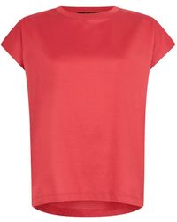 Moorer - Boxy T-Shirt - Lyst