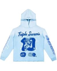 Triple Sevens - All Star Football Graphic Print Hoodie - Lyst
