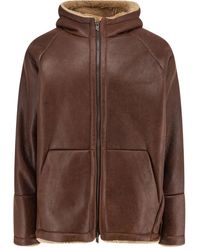 Salvatore Santoro - Hooded Leather Jacket - Lyst
