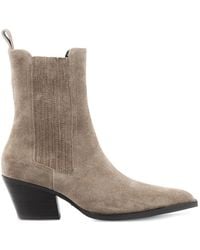 Lola Cruz - Solenne Suede Ankle Boots - Lyst
