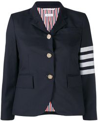 Thom Browne - 4-bar Plain Weave Suiting Jacket - Lyst