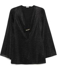 Oséree - Lurex Thread Kaftan Dress - Lyst