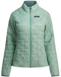 Patagonia - Micro Puff Quilted High-Neck Jacket - Lyst