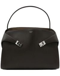 Ferragamo - Hug Soft Leather Tote Bag - Lyst