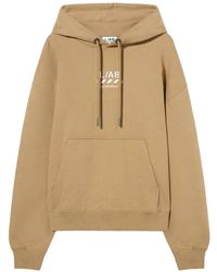 LAB C.O. OFF WHITE - Diagonal Motif Logo-Print Hoodie - Lyst