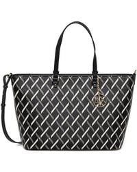 ARMANI EXCHANGE - Logo-Charm Tote Bag - Lyst