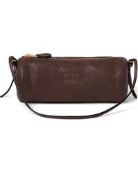 Miu Miu - Nappa Leather Pouch - Lyst