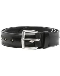 Orciani - Studded Leather Belt - Lyst