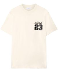 Off-White c/o Virgil Abloh - 23 Skate T-shirt Met Geborduurd Logo - Lyst