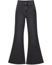 FRAME - High-Waisted Flared-Leg Jeans - Lyst