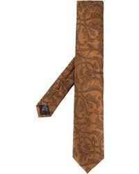Dolce & Gabbana Jacquard-Krawatte - Braun