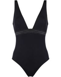 Eres - Sillage Plunge-Neck Swimsuit - Lyst