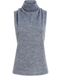 Proenza Schouler - Cynthia Cowl-Effect Top - Lyst