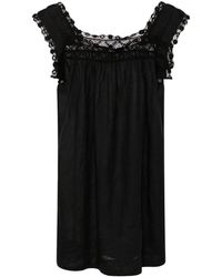 Doen - Almadia Lace-Trim Dress - Lyst