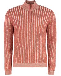 Moorer - Denis-Wcs Half-Zip Sweater - Lyst