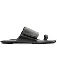 MM6 by Maison Margiela - Anatomic Leather Slide Sandals - Lyst
