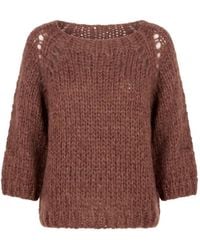 Dondup - Mohair Chunky-Knit Sweater - Lyst