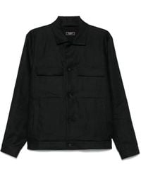 Peserico - Linen Gabardine Overshirt - Lyst