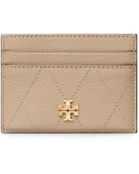 Tory Burch - Porte-Cartes Matelassé Charlie - Lyst