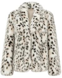 Bully - Veste En Fourrure Artificielle À Imprimé Animalier - Lyst