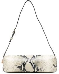 KHAITE - Snakeskin Cylindrical Shoulder Bag - Lyst