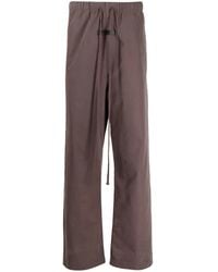 Fear Of God - Gerade Hose Mit Logo-Patch - Lyst