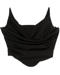 GIUSEPPE DI MORABITO - Square-Neck Top - Lyst