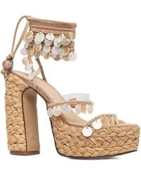 Naked Wolfe - Alpargatas Fantastic Con Plataforma De Rafia De 130 Mm - Lyst