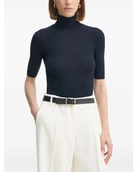 Herskind - Top de canalé con cuello alto - Lyst