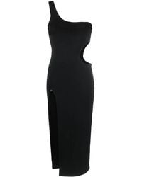 Nissa - One-Shoulder Cut-Out Midi Dress - Lyst