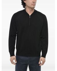 Paolo Pecora - Half-Zip Wool Sweater - Lyst