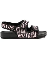 ARIZONA LOVE - Apache Zebra-print Quilted Sandals - Lyst