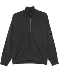 C.P. Company - Lens-Detail Zip-Up Cardigan - Lyst