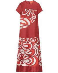 La DoubleJ - Swing Maxi-Jurk - Lyst