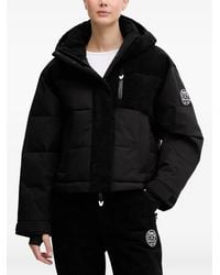 EA7 - Chaqueta De Esquí Con Capucha Y Detalle De Pana - Lyst
