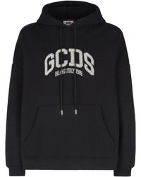 Gcds - Hoodie mit Logo-Verzierung - Lyst