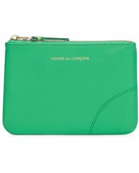 Comme des Garçons - Logo-Print Zip-Around Wallet - Lyst