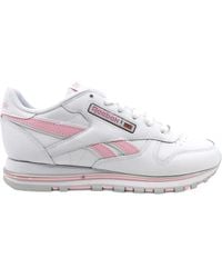Reebok - Classic "white/pink Glow" スニーカー - Lyst