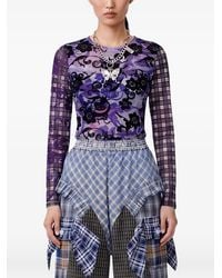 Chopova Lowena - Graphic-Print T-Shirt - Lyst