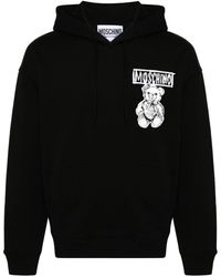 Moschino - Teddy Bear-Motif Hoodie - Lyst