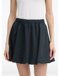 GAUDI - Bubble-Hem Elasticated-Waist Mini Skirt - Lyst