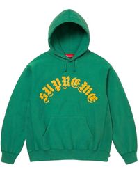 Supreme - Printed Arc Hooded Sweatshirt - Lyst