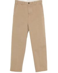 PT Torino - Broek Met Knopen - Lyst