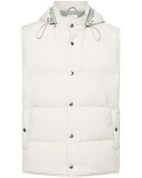 Eleventy - Bodywarmer Met Capuchon - Lyst