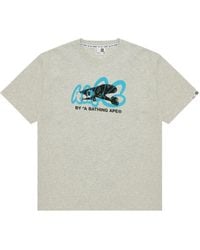 Aape By A Bathing Ape - Camiseta con estampado gráfico - Lyst