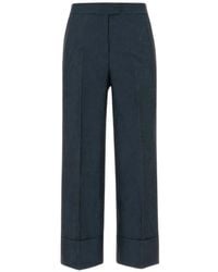 PT Torino - Colette Cropped Trousers - Lyst