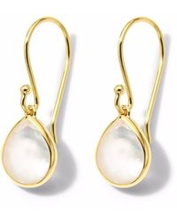Ippolita - 18kt Gold Rock Candy® Teeny Teardrop Earrings - Lyst