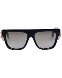 Roberto Cavalli - Snake-Detail Square-Frame Sunglasses - Lyst