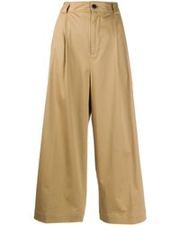 Woolrich Pantalon crop à design plissé - Neutre